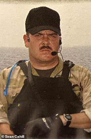 Sean Cahill was a Chief Master-At-Arms on the Princeton at the time of the sighting