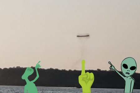 Was a UFO Flying Over Muskegon Lake This Weekend?