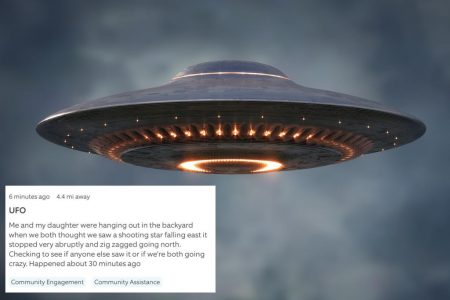 Spate of UFO sightings reported over California