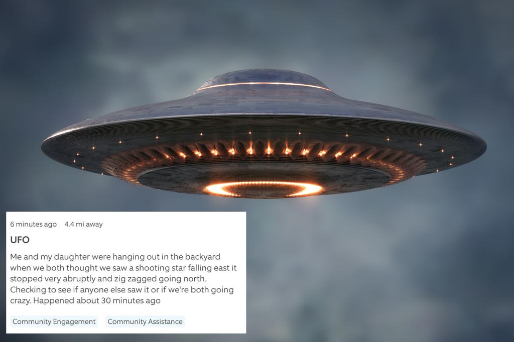 Spate of UFO sightings reported over California