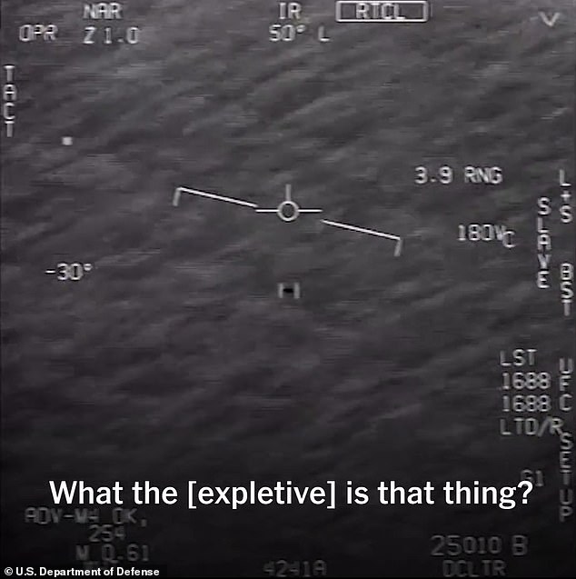 Elizondo first rose to national prominence in 2017 in the pages of the New York Times, after he helped release three US Navy infrared UFO videos - including the GOFAST video (above)
