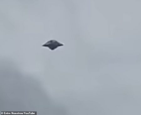 ‘Oval-shaped’ UFO spotted hovering over Mexico: ‘Spectacular video’