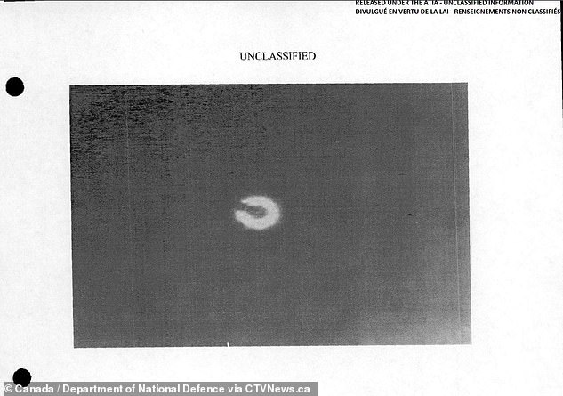 First image released of ‘cylindrical’ UFO shot down by US fighter jet over Alaska in 2023