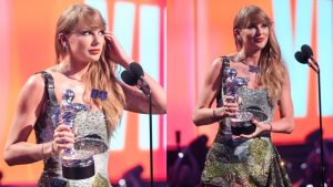 Taylor Swift’s UFO Dress by Monse Has Kitchy Details at MTV VMAs 2024