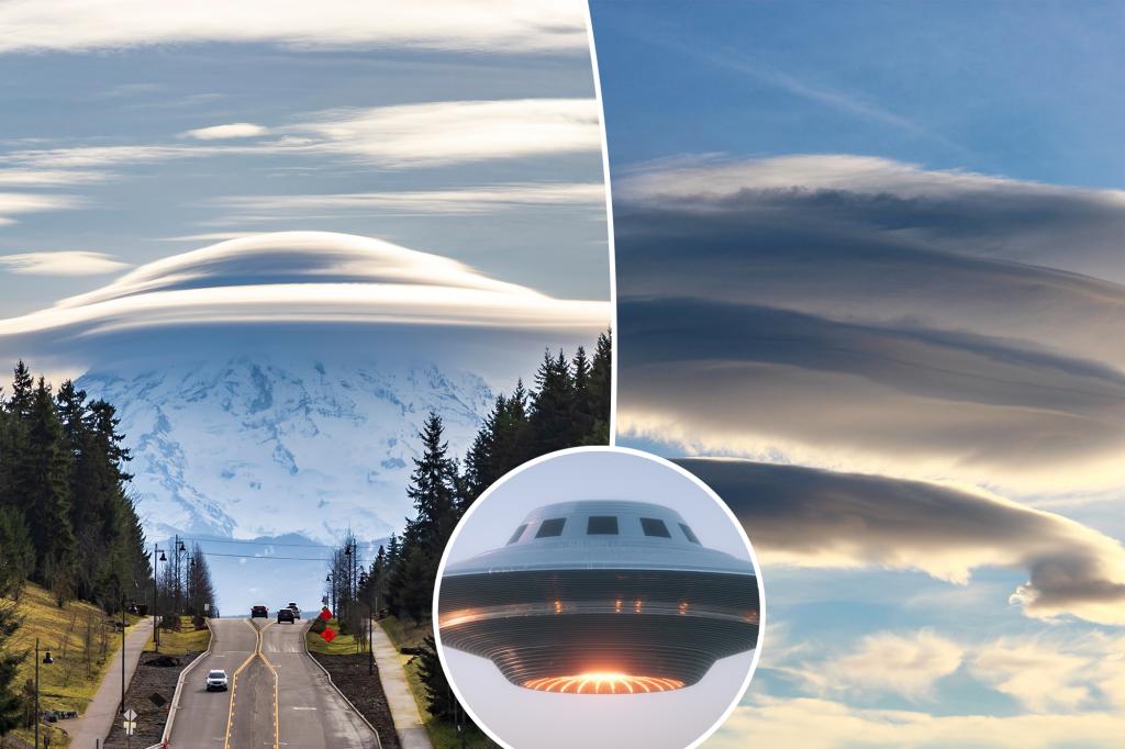 Think you saw a UFO? It just may have been cool clouds