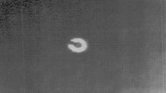 Unidentified object: Image of item shot down over Yukon