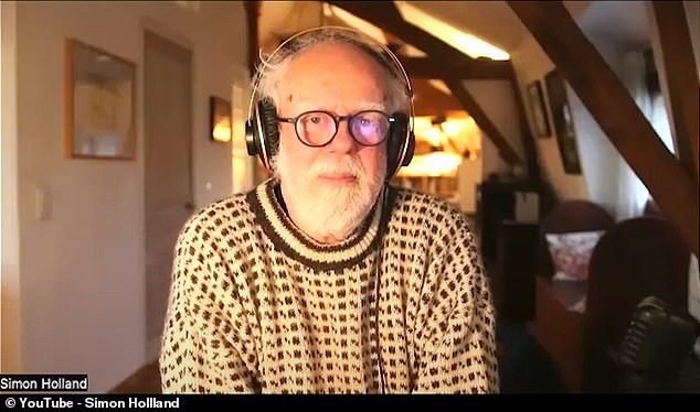 Holland (above) said that he believes Breakthrough Listen is now in a race against time to beat Chinese government researchers to publication with their earthshattering findings. 'The Chinese might be pipping them to the post,' as he told reporters this week