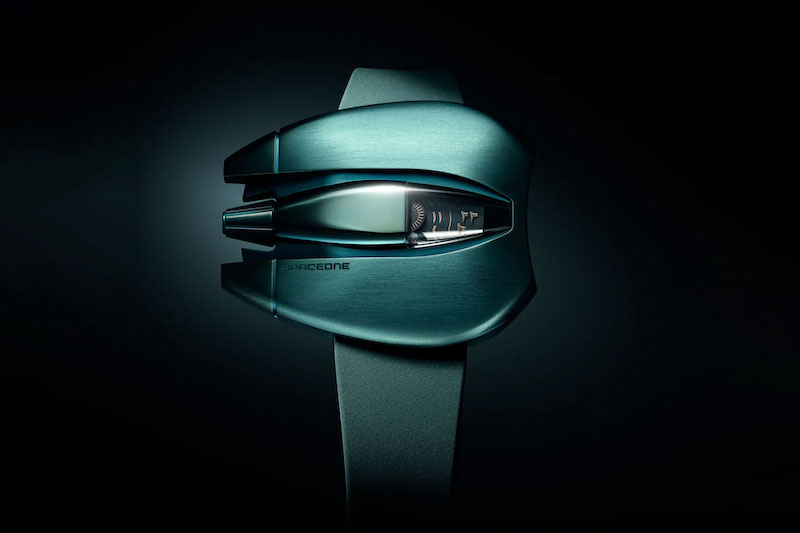 SpaceOne x Perpetuel Gallery’s UFO-Inspired Jump Hour Watch