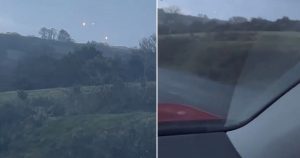 ‘I filmed UFOs in sky over Britain – they moved like nothing I’ve ever seen’