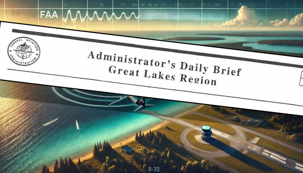 Administrator Daily Briefs for the Great Lakes Region of the FAA