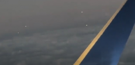 Plane passenger films mysterious Orbs fuel speculation on Drone origins