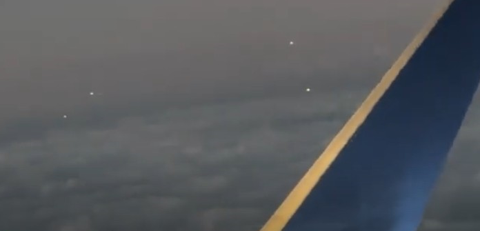 Plane passenger films mysterious Orbs fuel speculation on Drone origins