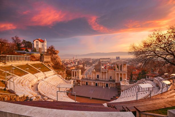 The ancient theatre of Philippopolis is a historical building in the city center of Plovdiv (ancient Philippopolis), Bulgaria, Eastern Europe. Theatre dates back to the time of Emperor Trajan (reigned 98 - 117 AD).