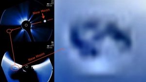 NOAA’s coronagraph captures the New Moon like never before