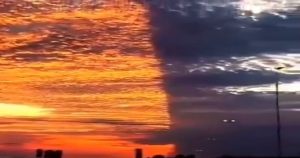 Watch bizarre sky phenomenon: A result of geoengineering?