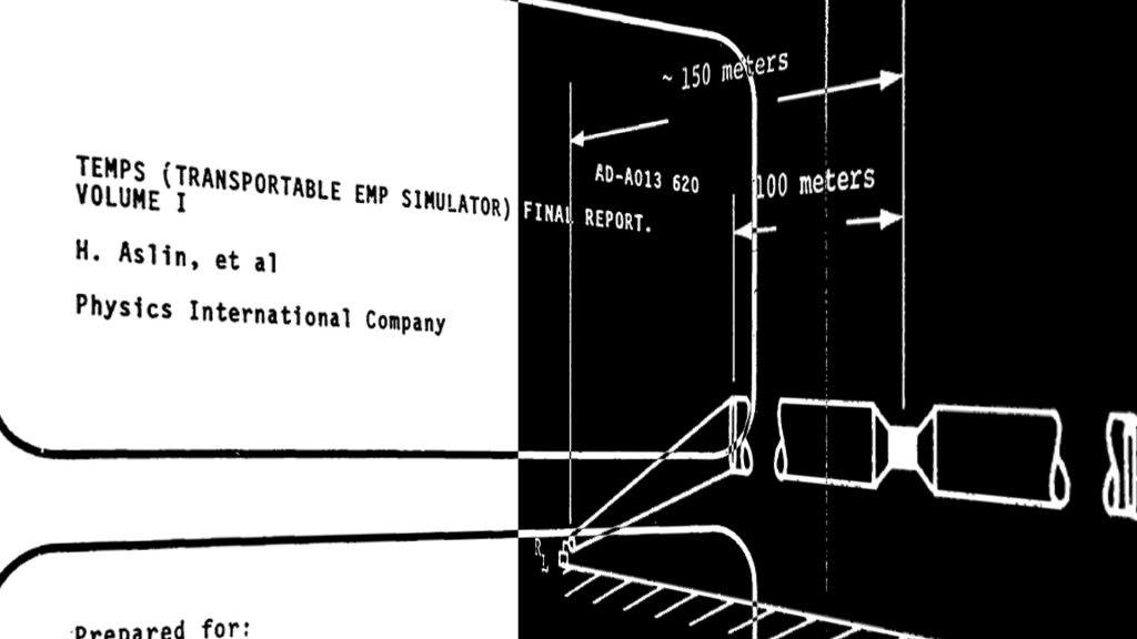 TEMPS (Transportable Electromagnetic Pulse Simulator) Final Reports, 1973