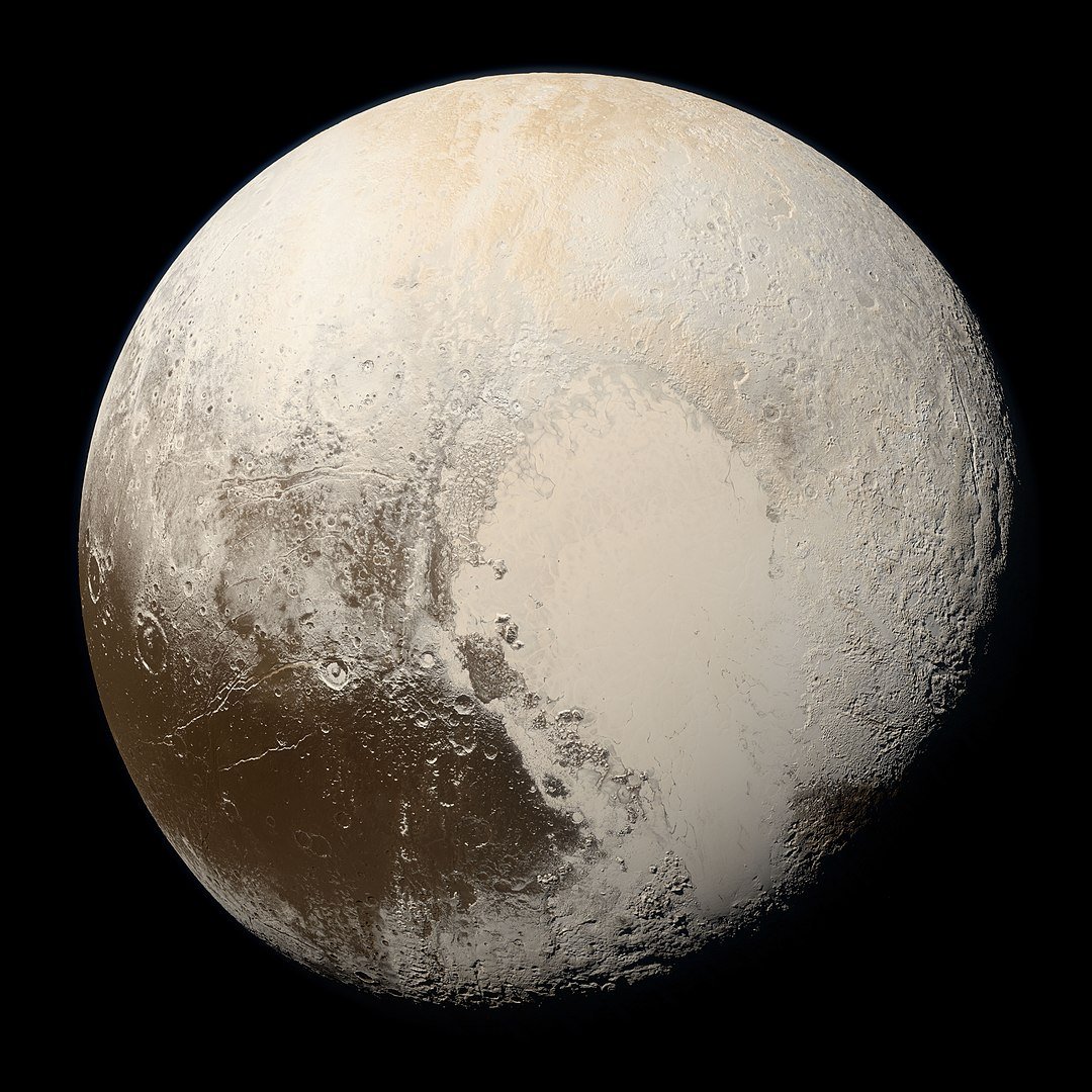 Pluto's image taken by New Horizons on July 14, 2015 (Credit : NASA/Johns Hopkins University Applied Physics Laboratory)