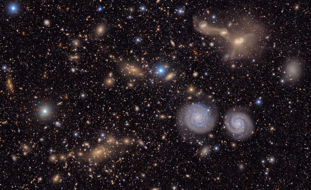 The Virgo Cluster (Credit : NSF-DOE Vera C. Rubin Observatory)