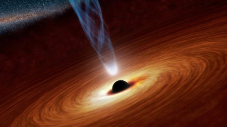 Supermassive Black Hole Has More Material Than it Can Consume