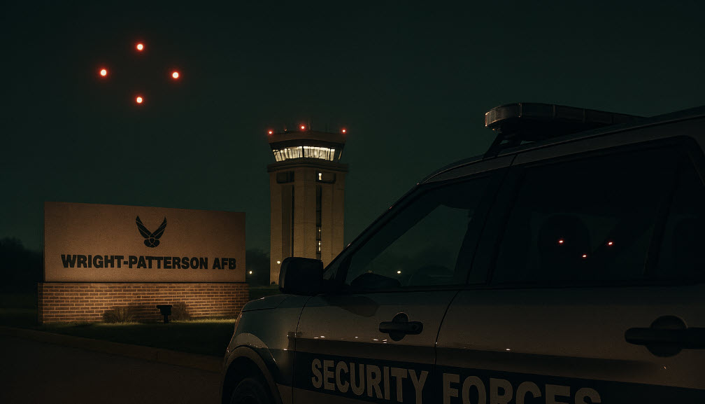 Air Force Confirms Drone Swarms Over Wright-Patterson AFB Led to Airspace Shutdown; Videos and Reports Released