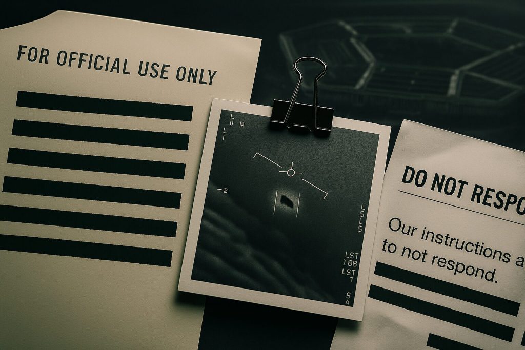 Do Not Respond: Pentagon Staff Instructed to Ignore The Black Vault’s UAP Inquiry