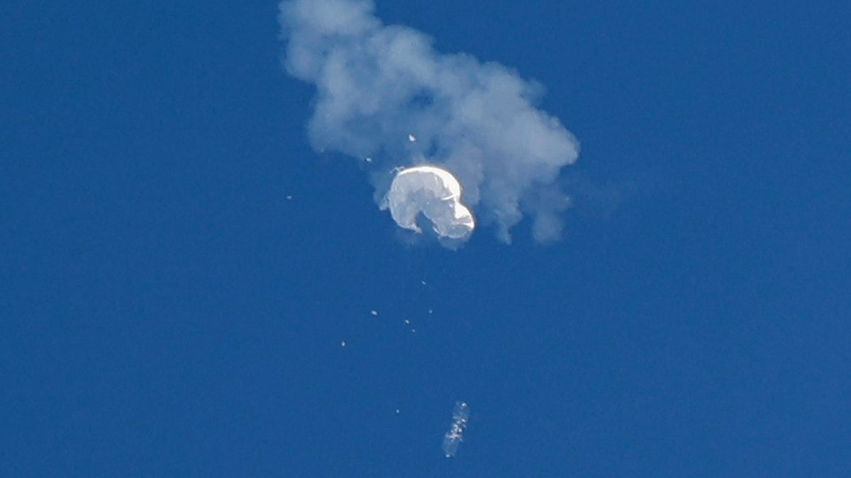 China spy balloon debris