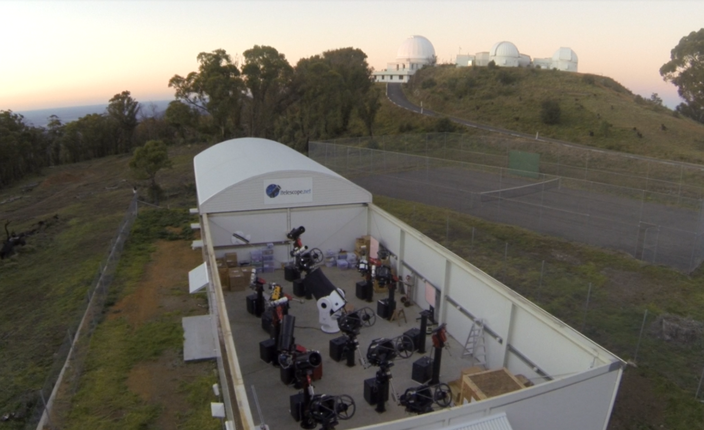 The iTelescope facility at Siding Springs. Credit: iTelescope.