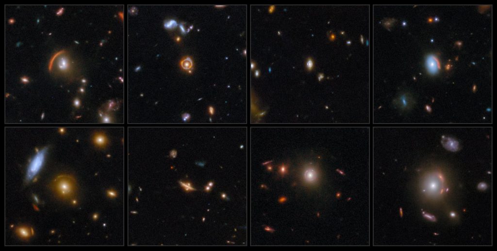 Check Out These Gravitational Lenses Imaged by Webb During its First Run