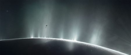Enceladus Isn’t Throwing As Much Ice Into Orbit As We Thought