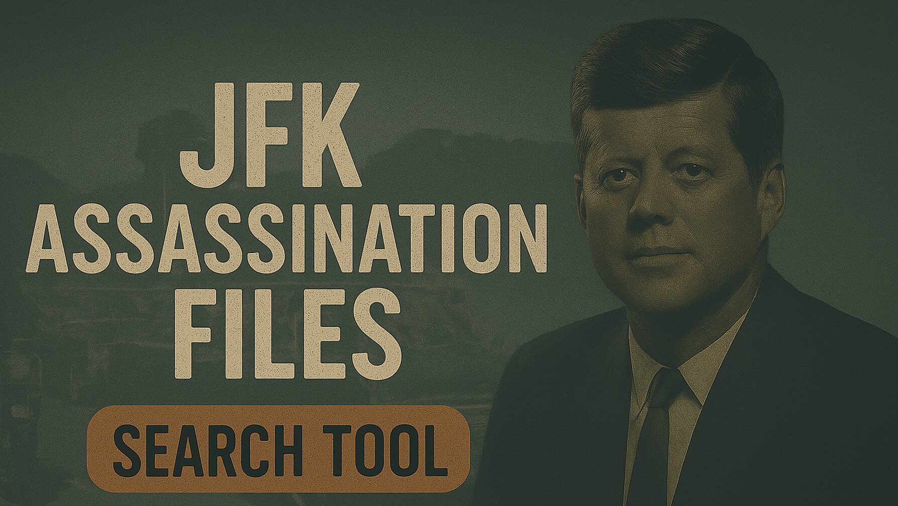 Screenshot of The Black Vault's JFK Files Search Engine